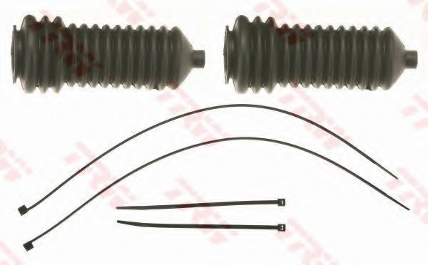 TRW JBE162 Bellow Set, steering